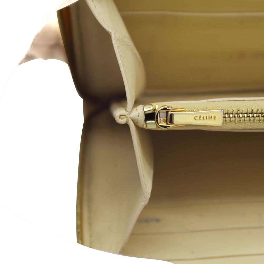 🔴 Celine Multifunction Zip Wallet - Cream Python - Picture 8 of 9